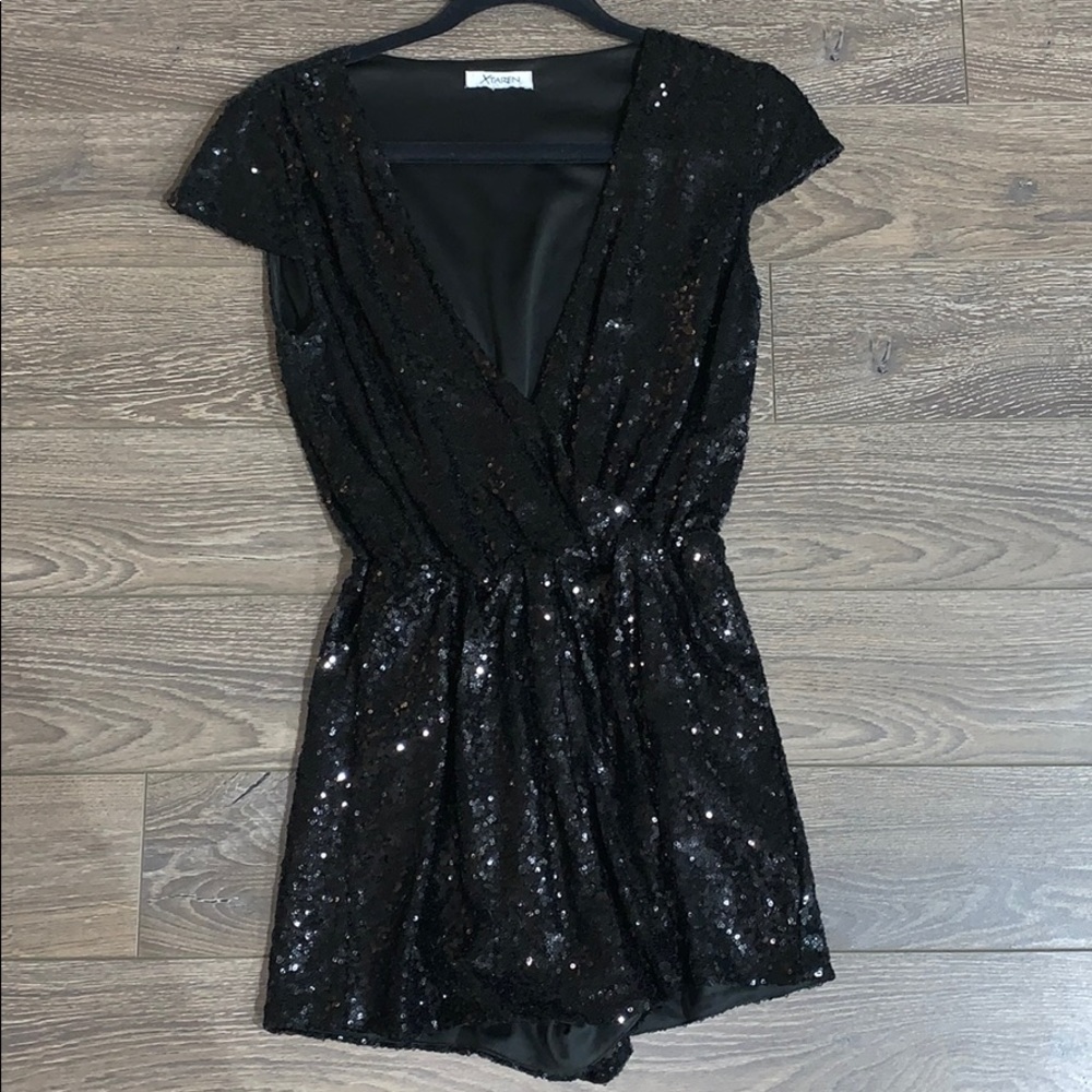 Sequin romper